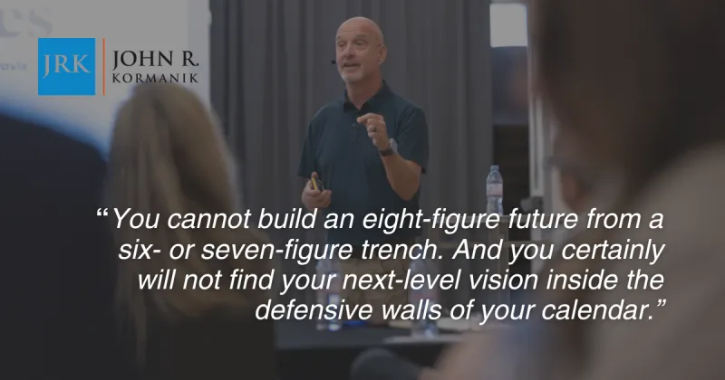 The Altitude Audit: Why Your 2026 Vision Will Never Be Found in Your 2025 Calendar