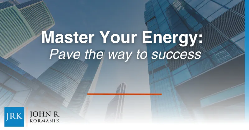 Master Your Energy: Pave the Way to Success