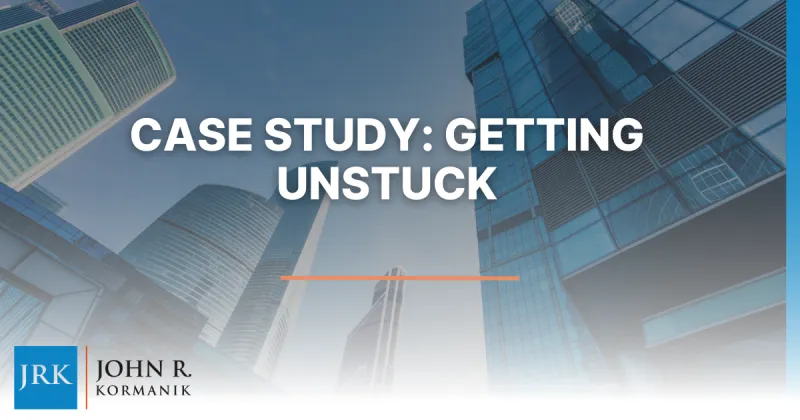 Case Study: Getting Unstuck